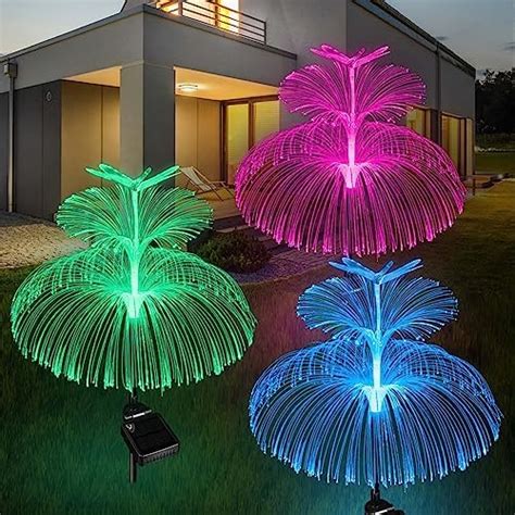 Amfun Jellyfish Solar Lights In Outdoor Garden Solar Lights With