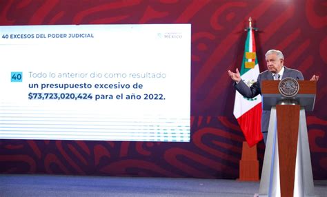 Amlo Califica De Leguleya La Respuesta De La Scjn Sobre Salarios De