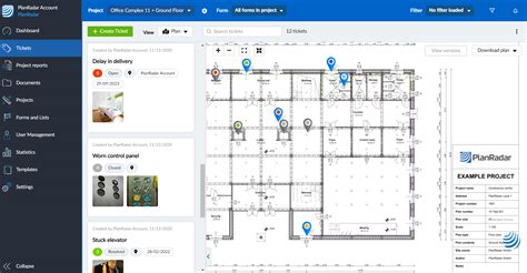 Projects Planradar Helpcenter