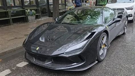 Black Ferrari F8 Tributo Looks Great 4k 60p