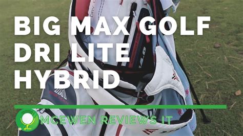 McEwen Reviews It Big Max Golf Dri Lite Hybrid Golf Bag YouTube