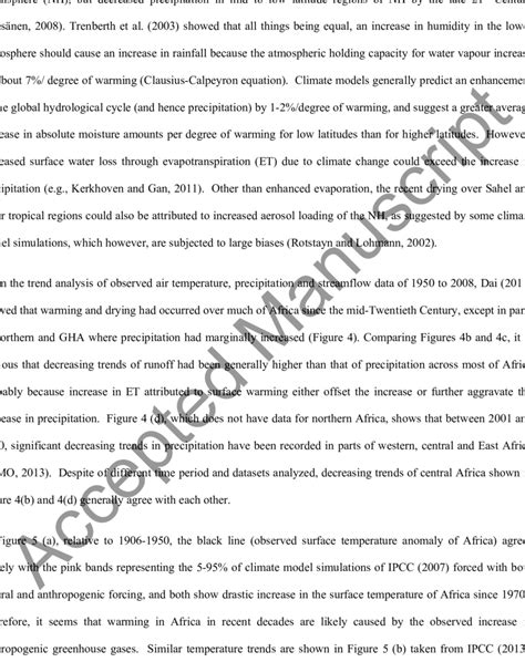 (c) shows widespread spatial warming trends of annual surface ... 
