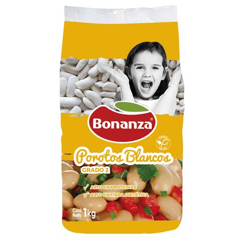 Porotos Blancos 1 Kg Alimentos Bonanza