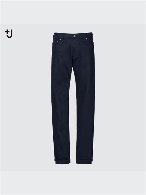 J Selvedge Slim Fit Straight Jeans Uniqlo Us