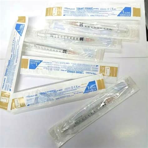 Jual Terumo Syringe With Needle Cc Spuit Ml Eceran Satuan