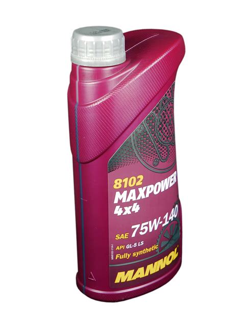 MANNOL Maxpower 4x4 75W-140 GL-5 LS 1L MN8102-1 za 39,99 zł z ...