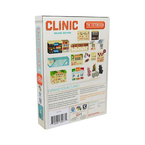 Clinic Deluxe Edition The Extension Board Games Zatu Games