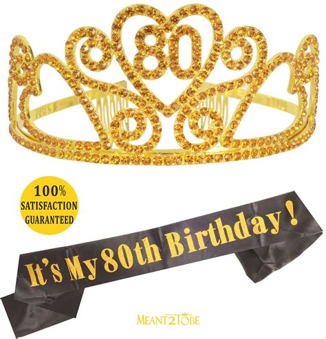 Buy Meant Tobe Th Birthday Sash And Tiara For Women Fabulous