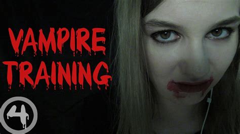 Asmr Vampire Training Roleplay Soft Speaking Slurping Biting [batsy