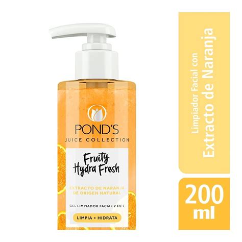 Limpiador Facial Ponds Fruity Hydra Fresh Naranja Ml Bodega