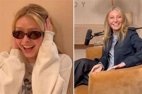 Gwyneth Paltrows Daughter Apple Horrified At Hearing Mum Talk About