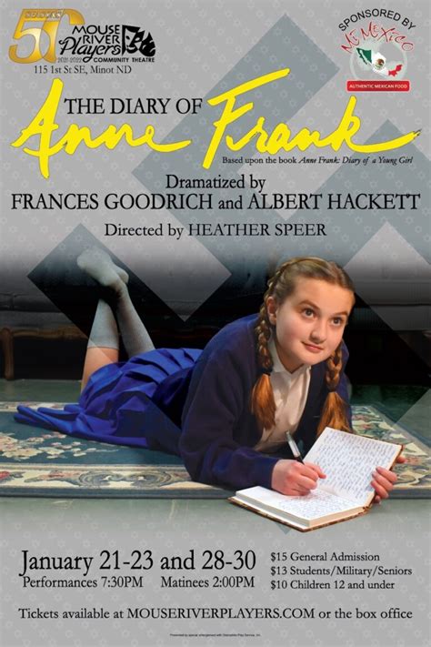 The Diary Of Anne Frank Mouse River Players