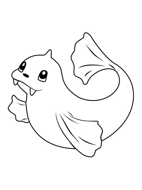 Dewgong Coloring Pages Free Pokemon Coloring Pages Printables