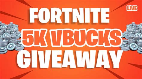 🔴76 10k Vbucks Giveaway Use Code Nmg Youtube