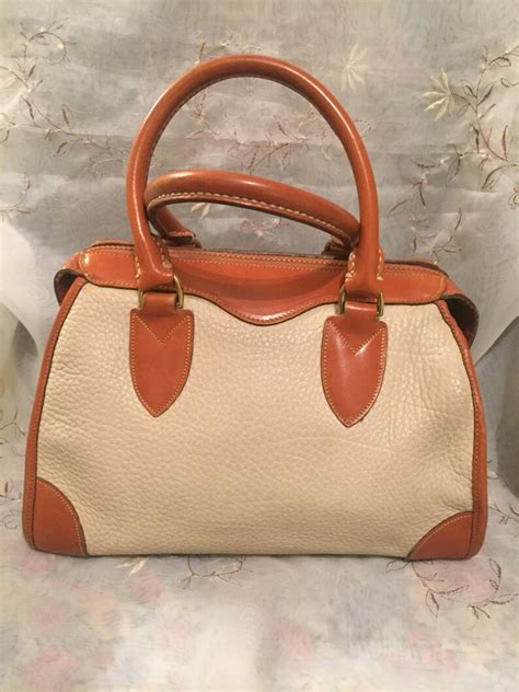 Vintage Dooney Bourke Gladstone Handbag Classic Fashion Style Circa