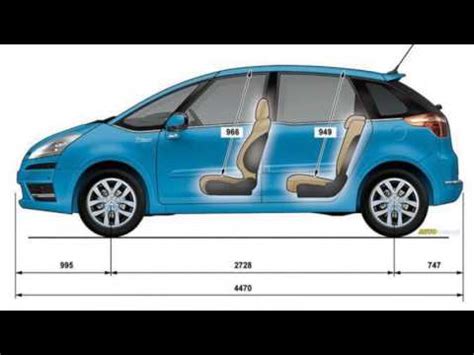 Citroen C4 Picasso Dimensions Youtube