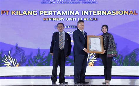 Kilang Pertamina Plaju Sabet Penghargaan Isda Divianews