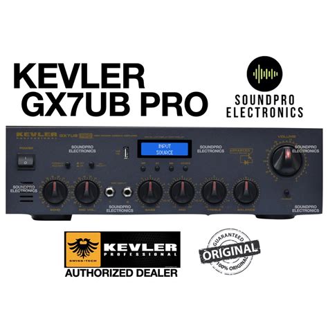 ORIGINAL Kevler GX7UB PRO NEW 2021 MODEL High Power Videoke Amplifier