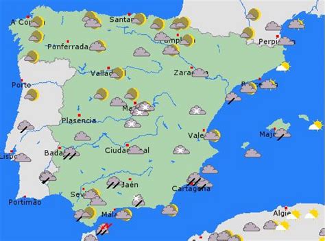 Meteo Spagna Previsioni Dei Prossimi Giorni