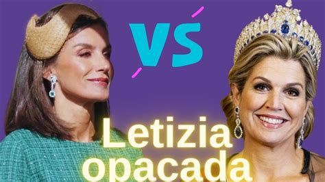 Duelo De Reinas Letizia Es Opacada Por Elegancia De M Xima Lleva Cuerno