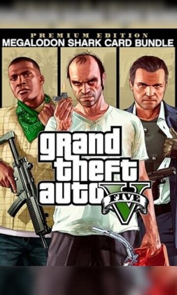 Buy Grand Theft Auto V Premium Edition And Megalodon Shark Card Bundle