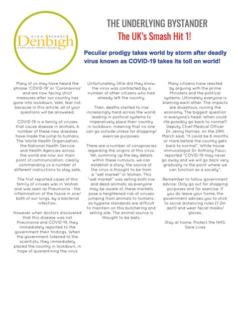 denbigh high school english students amazing article