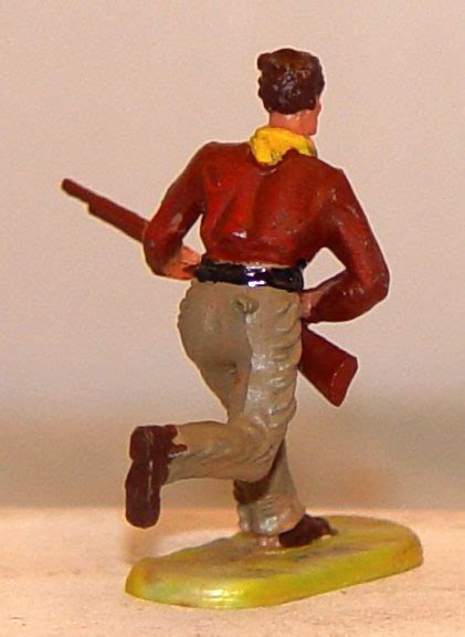 Elastolin Cowboy Rennend Mit Gewehr Germantoys De