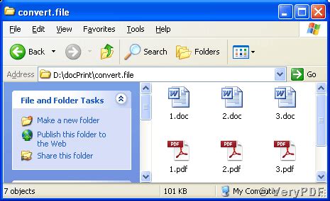 docprint command   convert  document     verypdf