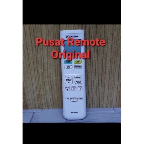 Jual Remote Remot Ac Daikin Arc A Original Asli Shopee Indonesia