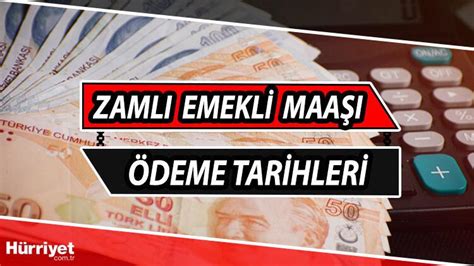 ZAMLI EMEKLİ MAAŞI ÖDEMELERİ 2023 Emekli aylığı ve bayram