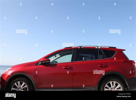 Haut De La Voiture Montrant Le Ciel Bleu Banque De Photographies Et D