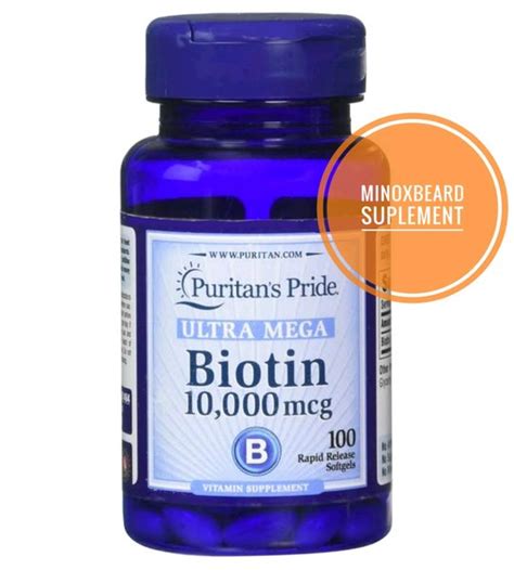 Jual Biotin 10000 Mcg 10 000mcg Puritan Pride 100 Tab Made In USA Di