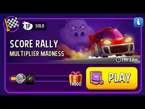 Match Masters Solo Challenge Score Rally Multiplier Madness All