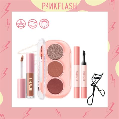 Jual Pinkflash Ohmycolor 1 Anniversary Makeup Beauty Sets The Hottest Makeup Set Eye Birthday