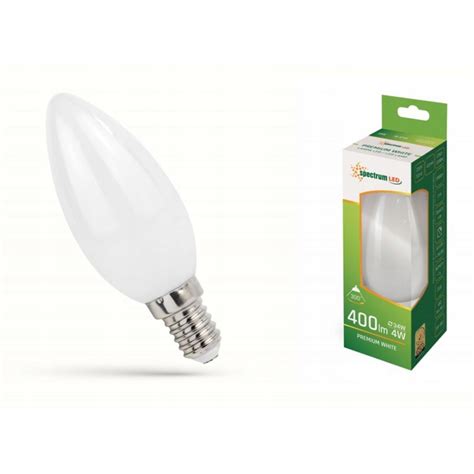 Żarówka E14 Led Spectrum 4w 34w 400 Lumenów Barwa Ciepła 2700k