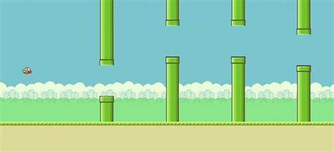 Flappy Bird Background SF Wallpaper