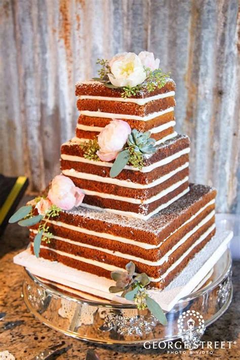 65 Ideias De Naked Cake Para Decorar Sua Mesa De Casamento ENoivado