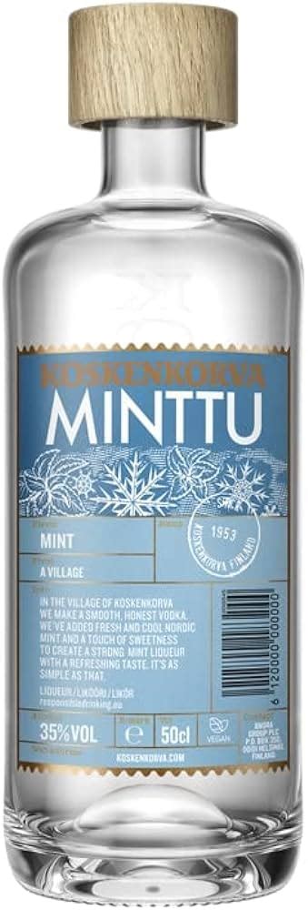 Minttu Peppermint Original Liqueur 50 0 5l 58 OFF