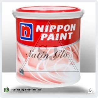 Jual Cat Tembok Semi Kilap Nippon Satin Glo Putih 20 Ltr Jakarta