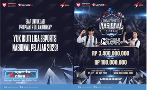 Pendaftaran Liga Esports Nasional Pelajar 2023 Resmi Dibuka EsportnewsID