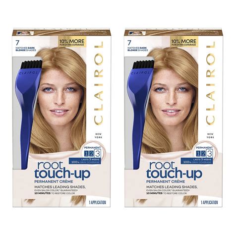Clairol Nice N Easy Root Touch Up 7 Kit Pack Of 2 Matches Dark Blonde Shades Of Hair