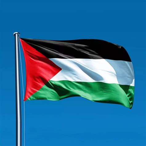 Jual Bendera Palestina Palestine Flag Besar 90x150 Cm Polyster Jepang