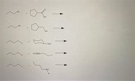 Solved Write The Products Of The Following Reactions Chegg