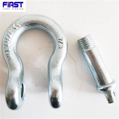 G Us Type Hot Dip Galvanized Drop Forged Bow Shackle China