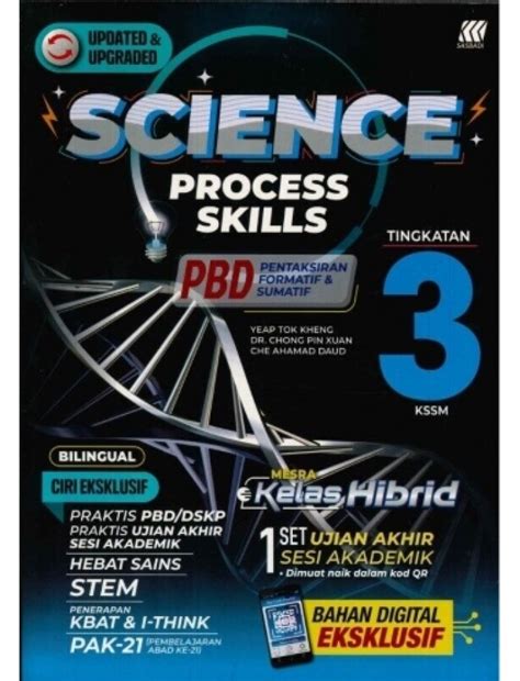 Science Process Skills Kssm Sains Ting Edisi Isbn