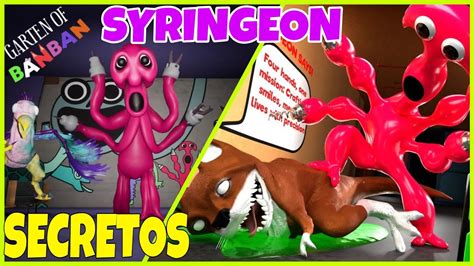 Todos Los Secretos Del Nuevo Personaje Syringeon Garten Of Banban