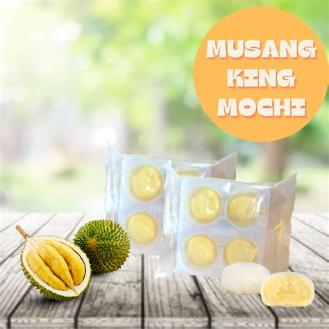 MUSANG KING DURIAN MOCHI 4PCS HORECA Suppliers Supplybunny