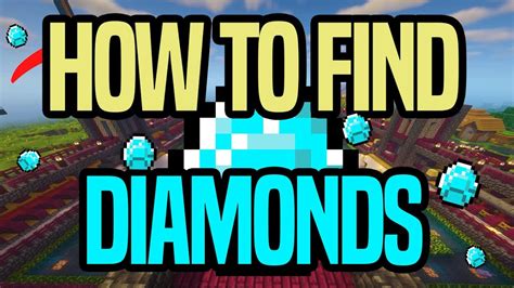 Easiest Way To Find Diamonds Fast In Minecraft Youtube