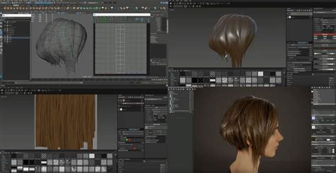 Substance Hair Texture Tutorial Changgon Shin Textured Hair