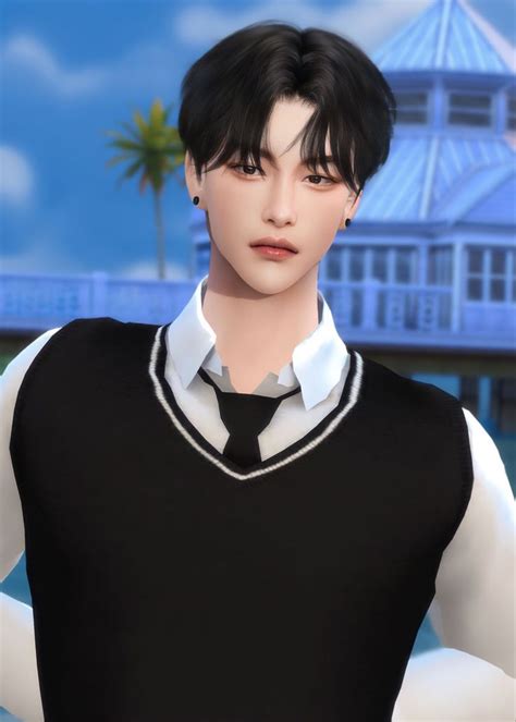 Ralph Sims Dump Preview 🖤 Musugarr X Maamuang Sims 4 Hair Male Sims Hair Sims 4 Anime